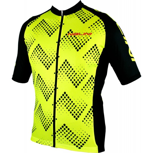 Übergröße PODIO 2.0 Radtrikot kurzarm gelb/schwarz