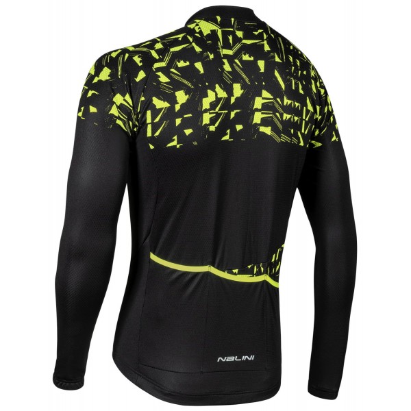 PYONGCHANG 2018 Radtrikot langarm schwarz/gelb (E20-4000) PYONGCHANG 2018 Radtrikot langarm schwarz/gelb (E20-4000)