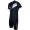 Radsport-Set (Radtrikot Blade Jersey+Trägerhose Cocis 2) schwarz/weiß