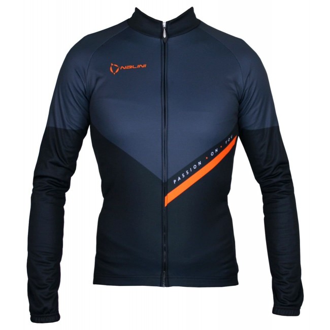 REVENGE Radtrikot langarm schwarz/anthrazit REVENGE Radtrikot langarm schwarz/anthrazit