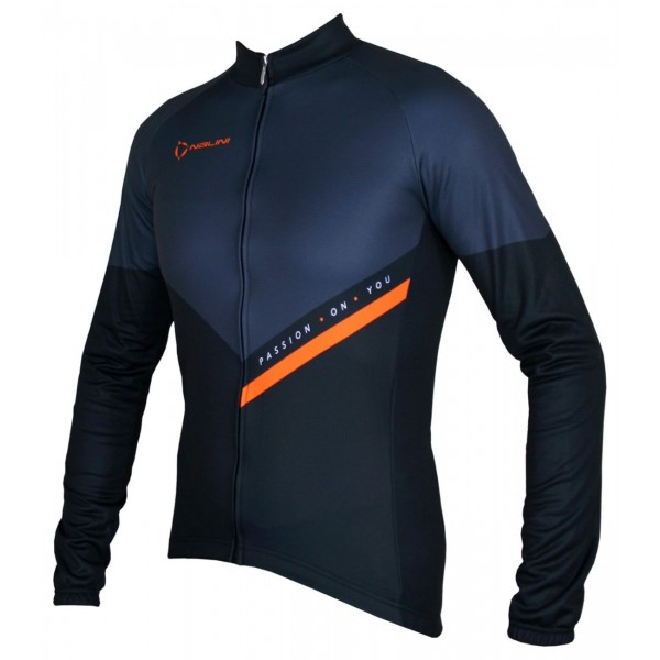 REVENGE Radtrikot langarm schwarz/anthrazit REVENGE Radtrikot langarm schwarz/anthrazit