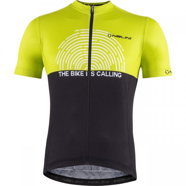 San Diego Jersey Radtrikot kurzarm grün-gelb/schwarz