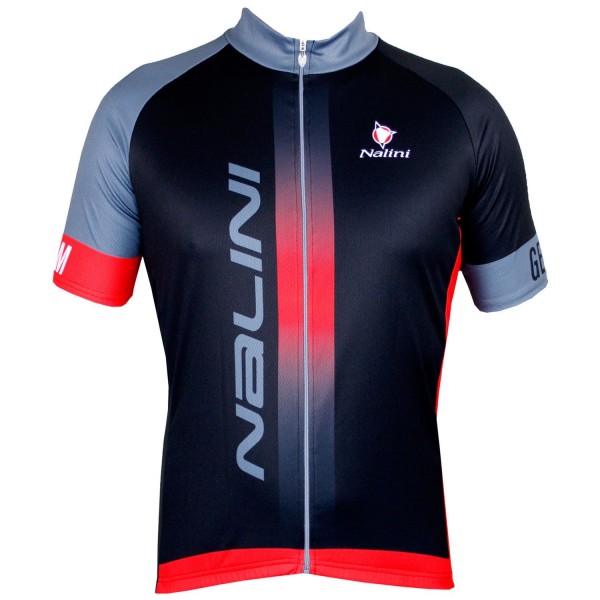 STRIKE Radtrikot kurzarm schwarz/rot