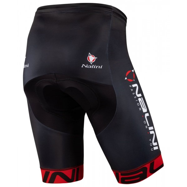 Radsport-Set (Radtrikot BORGO B+Radhose VILLAGGIO B) schwarz/rot Radsport-Set (Radtrikot BORGO B+Radhose VILLAGGIO B) schwarz/rot