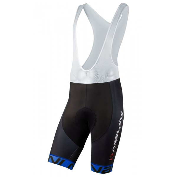 VILLAGGIO Trägerhose kurz schwarz/blau