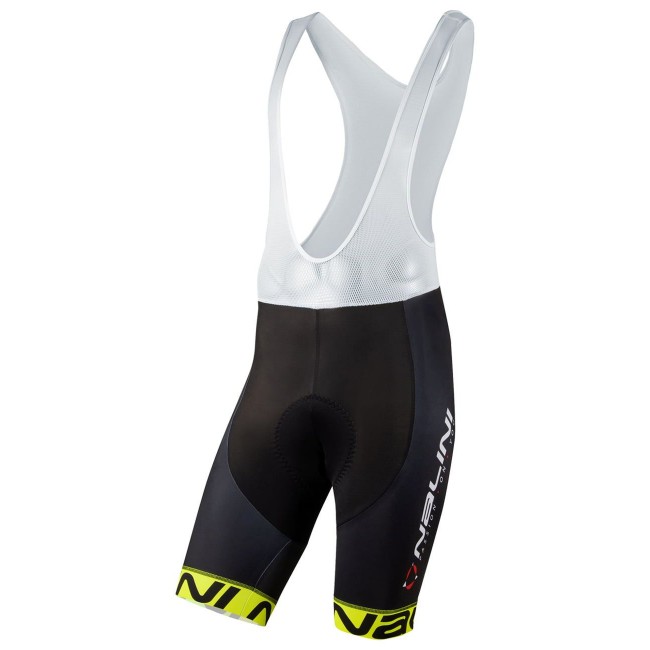 VILLAGGIO Trägerhose kurz schwarz/neongelb VILLAGGIO Trägerhose kurz schwarz/neongelb