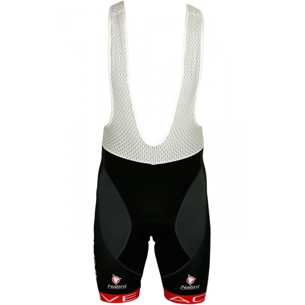 Übergröße ZUBENE1 Trägerhose kurz schwarz/rot Übergröße ZUBENE1 Trägerhose kurz schwarz/rot