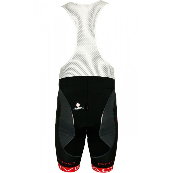 Übergröße ZUBENE1 Trägerhose kurz schwarz/rot Übergröße ZUBENE1 Trägerhose kurz schwarz/rot