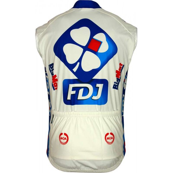 Wind-Weste FRANCAISE DES JEUX (FDJ)-BIG MAT 2012 Radsport-Profi-Team Wind-Weste FRANCAISE DES JEUX (FDJ)-BIG MAT 2012 Radsport-Profi-Team
