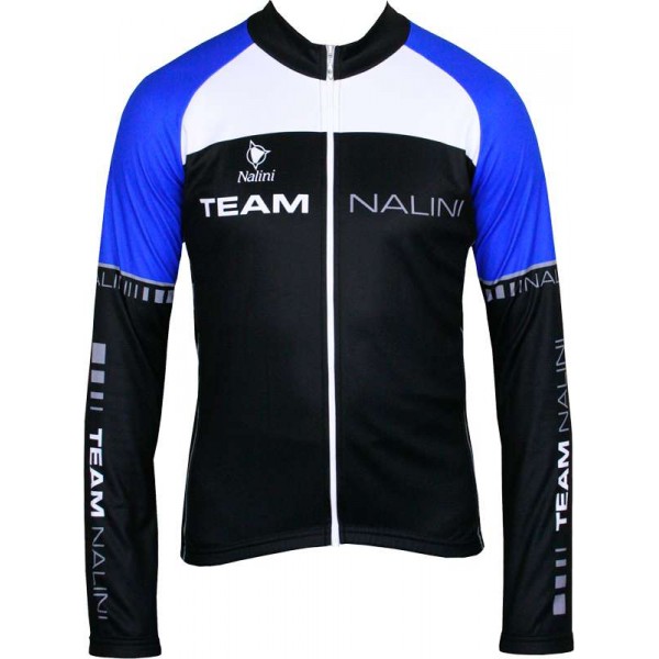 HÖBEN Langarmtrikot schwarz/blau