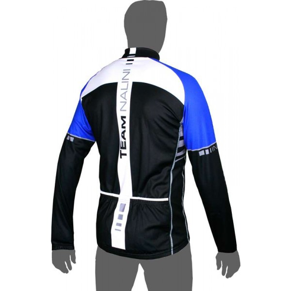 HÖBEN Langarmtrikot schwarz/blau