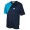 PIN IT Radtrikot kurzarm MTB/Freeride dark blue/teal