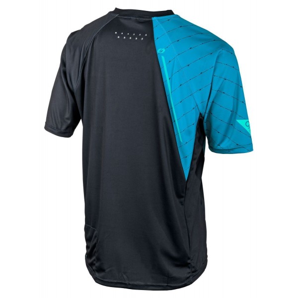 PIN IT Radtrikot kurzarm MTB/Freeride dark blue/teal