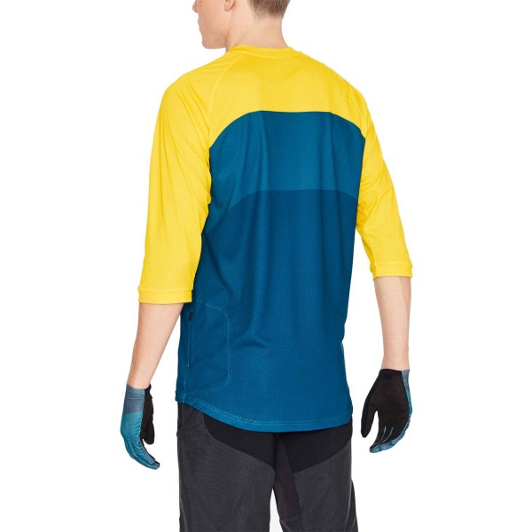ESSENTIAL ENDURO 3/4 LIGHT Radtrikot kurzarm gelb/blau (sulphite multi yellow) ESSENTIAL ENDURO 3/4 LIGHT Radtrikot kurzarm gelb/blau (sulphite multi yellow)