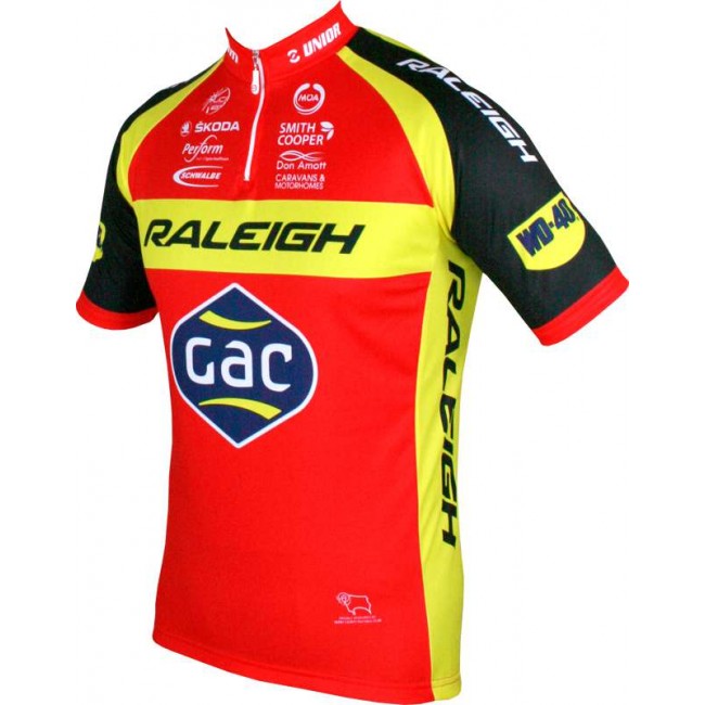 RALEIGH-GAC 2015 Kurzarmtrikot (kurzer Reißverschluss) Radsport-Profi-Team RALEIGH-GAC 2015 Kurzarmtrikot (kurzer Reißverschluss) Radsport-Profi-Team