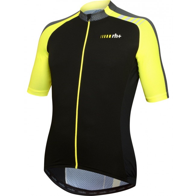 ATTACK Radtrikot kurzarm schwarz/neongelb ATTACK Radtrikot kurzarm schwarz/neongelb