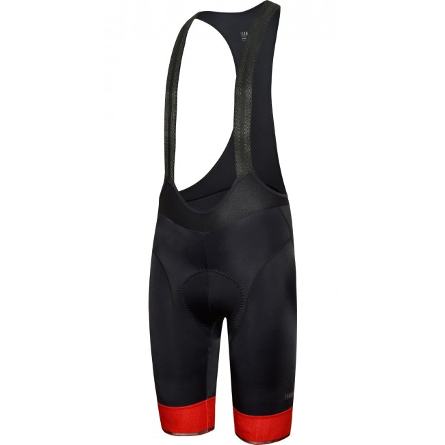 Logo Trägerhose kurz schwarz/rot Logo Trägerhose kurz schwarz/rot