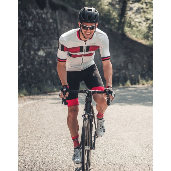 Snake Radtrikot kurzarm weiß Snake Radtrikot kurzarm weiß