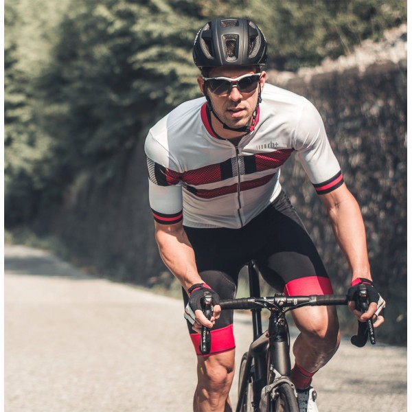 Snake Radtrikot kurzarm weiß Snake Radtrikot kurzarm weiß