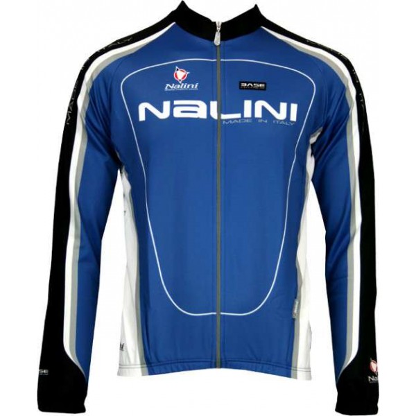 Basic Langarmtrikot SACCARINA blau