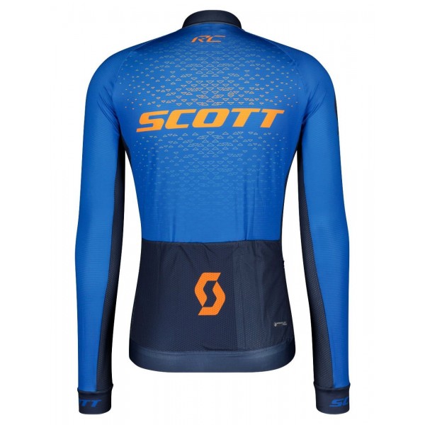 RC PRO Radtrikot langarm blau/orange