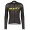 RC PRO Radtrikot langarm schwarz/gelb