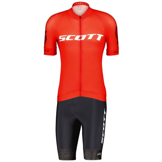 RC PRO Radsport-Set (Kurzarmtrikot+Trägerhose) rot/schwarz RC PRO Radsport-Set (Kurzarmtrikot+Trägerhose) rot/schwarz