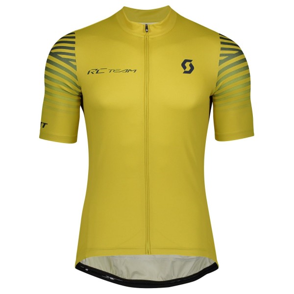 RC TEAM 10 Radtrikot kurzarm ocker-gelb