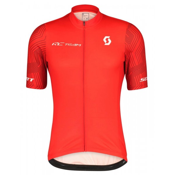 RC TEAM 10 Radtrikot kurzarm rot/weiß