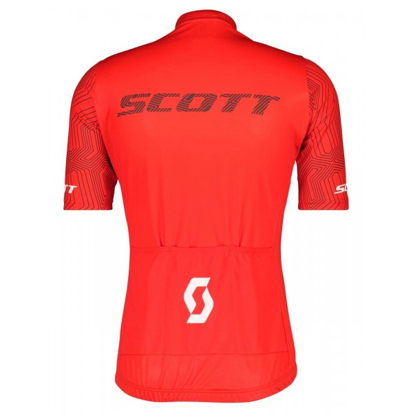 RC TEAM 10 Radtrikot kurzarm rot/weiß RC TEAM 10 Radtrikot kurzarm rot/weiß