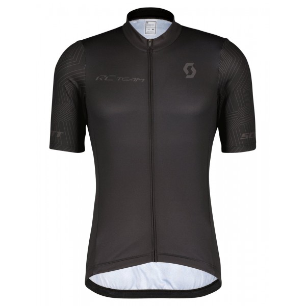 RC TEAM 10 Radsport-Set (Kurzarmtrikot+Trägerhose) schwarz/dunkelgrau