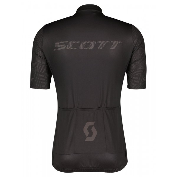 RC TEAM 10 Radsport-Set (Kurzarmtrikot+Trägerhose) schwarz/dunkelgrau