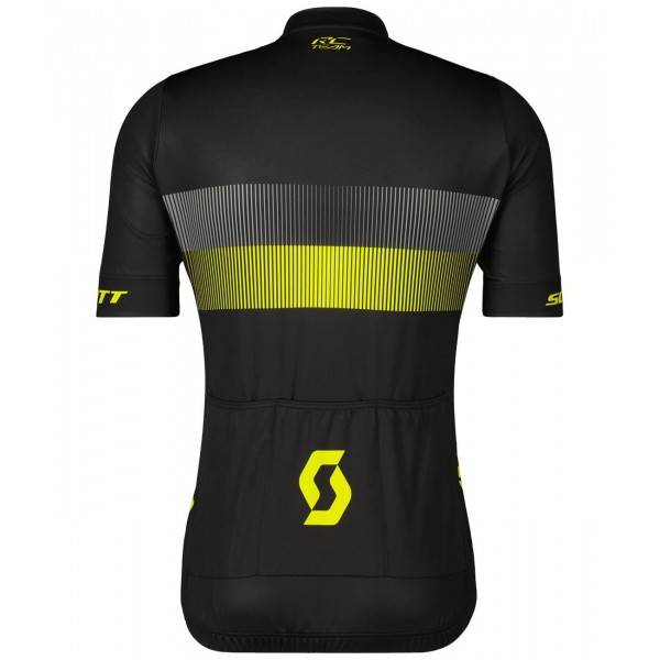 RC TEAM 10 Radsport-Set (Kurzarmtrikot+Trägerhose) schwarz/gelb RC TEAM 10 Radsport-Set (Kurzarmtrikot+Trägerhose) schwarz/gelb