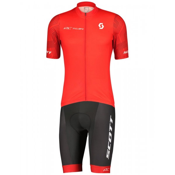 RC TEAM 10 Radtrikot kurzarm rot/weiß RC TEAM 10 Radtrikot kurzarm rot/weiß