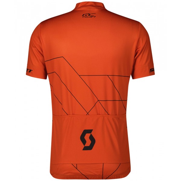 RC TEAM 20 Radtrikot kurzarm orange/schwarz