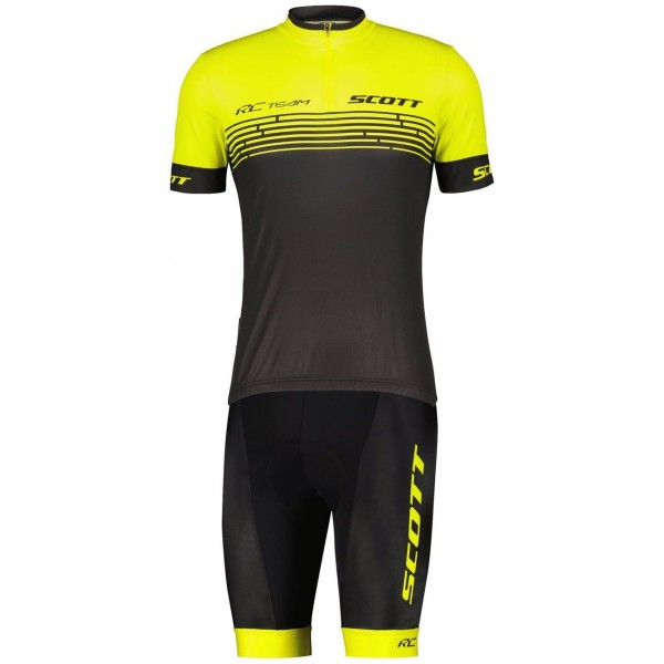 RC TEAM 20 Radtrikot kurzarm schwarz/gelb RC TEAM 20 Radtrikot kurzarm schwarz/gelb