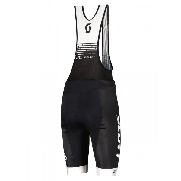 RC TEAM Trägerhose kurz schwarz/weiß