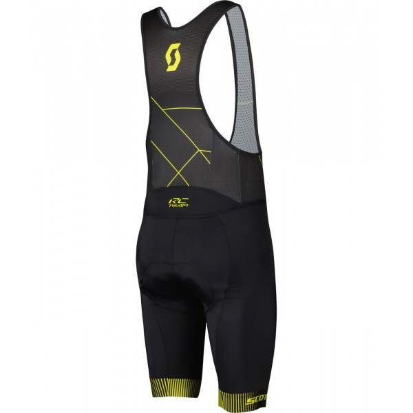 RC TEAM 10 Radsport-Set (Kurzarmtrikot+Trägerhose) gelb/schwarz