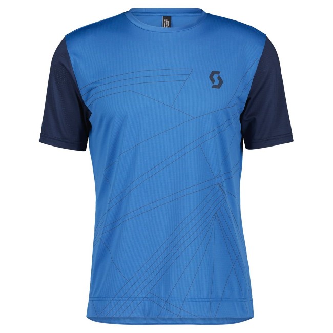 TRAIL FLOW MTB Trikot kurzarm blau TRAIL FLOW MTB Trikot kurzarm blau