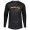 TRAIL TUNED Radtrikot MTB/Freeride langarm schwarz