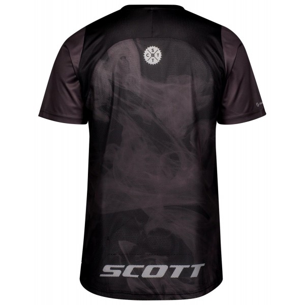 TRAIL VERTIC MTB Trikot kurzarm schwarz