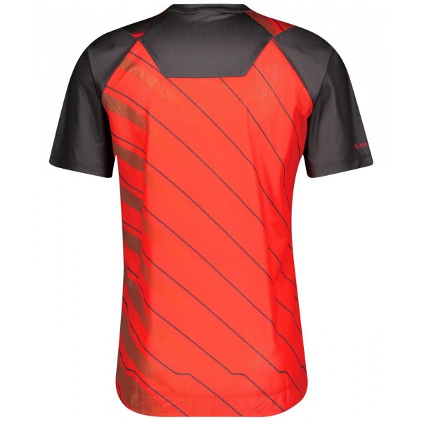 TRAIL VERTIC MTB Trikot kurzarm rot/dunkelgrau TRAIL VERTIC MTB Trikot kurzarm rot/dunkelgrau