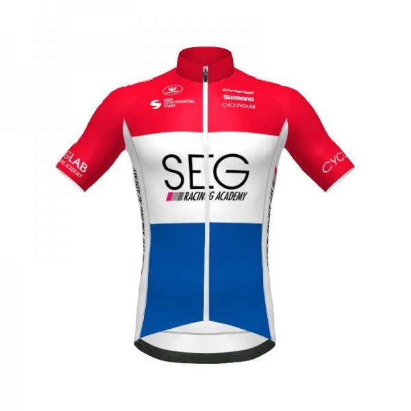 SEG Racing Academy niederländischer Meister 2021 Radtrikot kurzarm-Radsport-Profi-Team SEG Racing Academy niederländischer Meister 2021 Radtrikot kurzarm-Radsport-Profi-Team