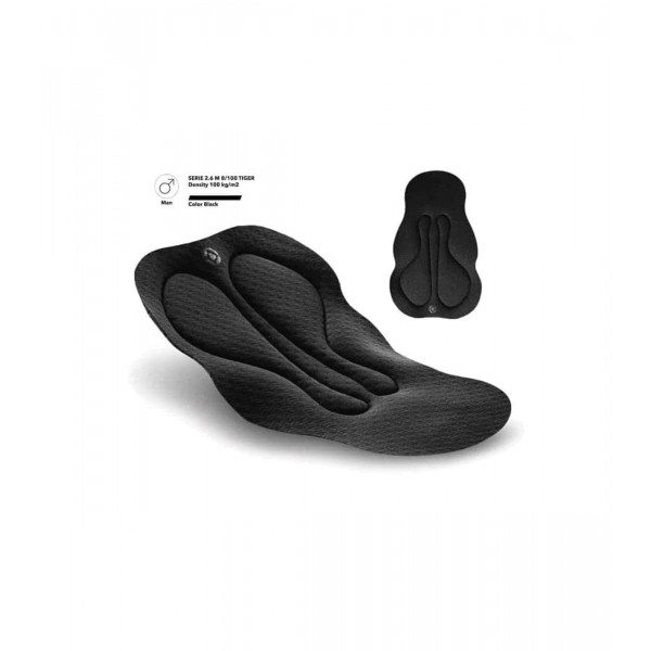 Radsport-Set (Radtrikot VENDETTA+Trägerhose FIREBALL) schwarz/anthrazit