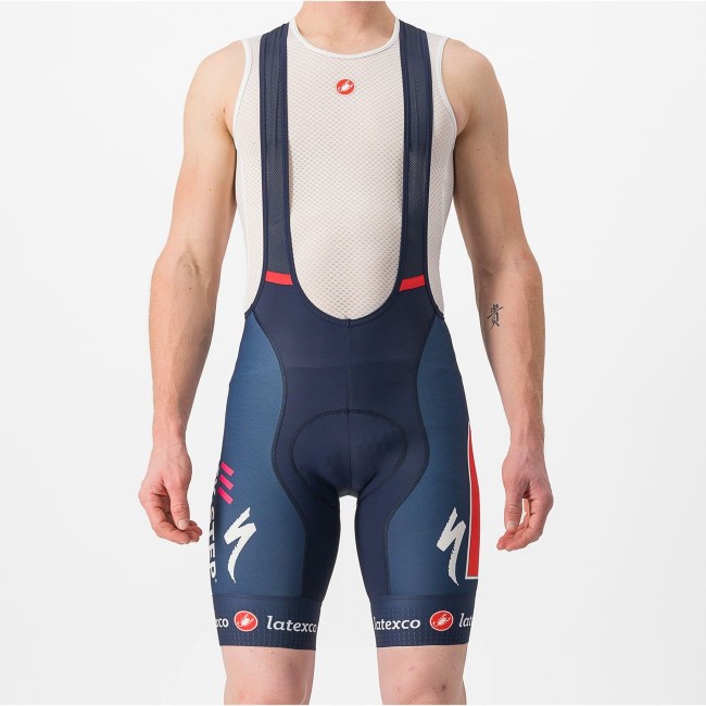 Soudal Quick-Step 2023 Competizione Trägerhose kurz-Radsport-Profi-Team Soudal Quick-Step 2023 Competizione Trägerhose kurz-Radsport-Profi-Team