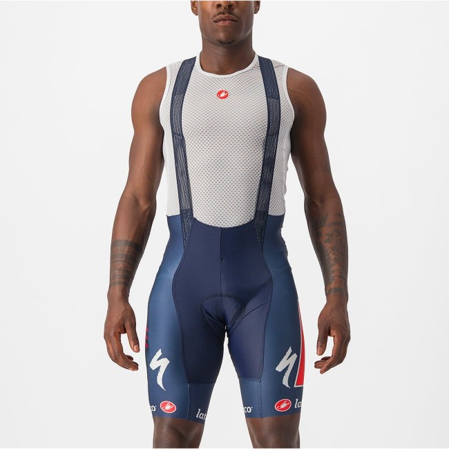 Soudal Quick-Step 2023 FREE AERO RC PRO Trägerhose kurz-Radsport-Profi-Team Soudal Quick-Step 2023 FREE AERO RC PRO Trägerhose kurz-Radsport-Profi-Team