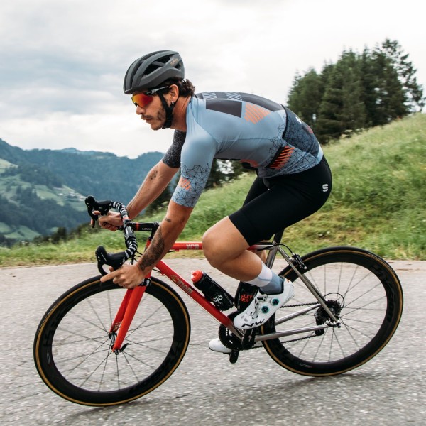 BOMBER Radtrikot kurzarm zement/anthrazit BOMBER Radtrikot kurzarm zement/anthrazit