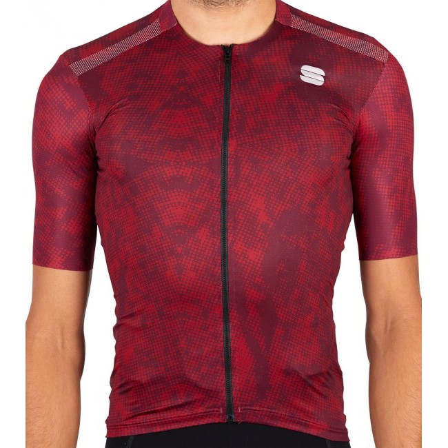 ESCAPE SUPERGIARA Radtrikot kurzarm weinrot ESCAPE SUPERGIARA Radtrikot kurzarm weinrot