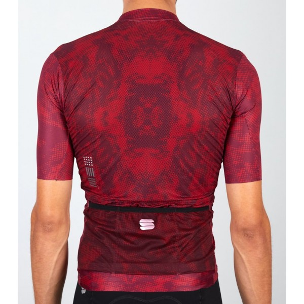 ESCAPE SUPERGIARA Radtrikot kurzarm weinrot ESCAPE SUPERGIARA Radtrikot kurzarm weinrot