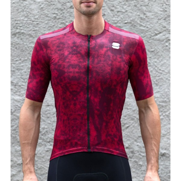 ESCAPE SUPERGIARA Radtrikot kurzarm weinrot ESCAPE SUPERGIARA Radtrikot kurzarm weinrot